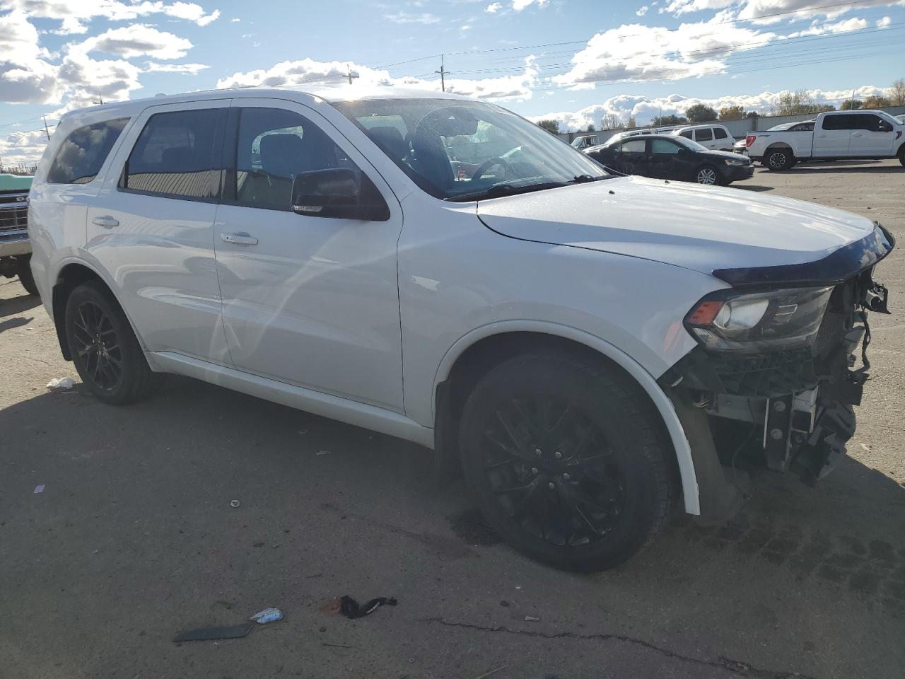 2015 Dodge Durango VIN 1C4RDJDG0FC795874 Copart auction photo, undercarriage / front end damage thumbnail 4