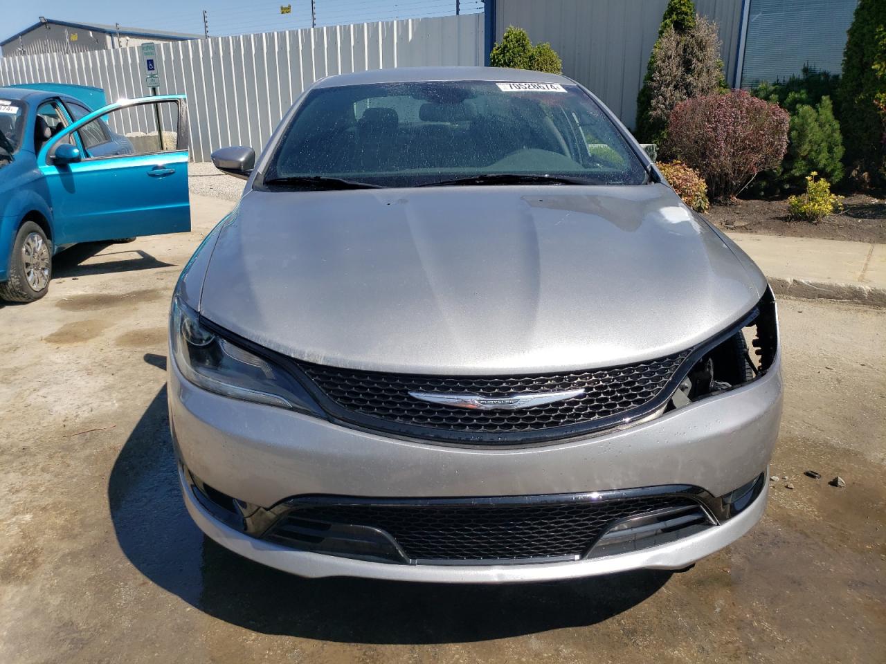 2015 Chrysler 200 VIN 1C3CCCBB0FN592178 Copart auction photo, side damage thumbnail 5