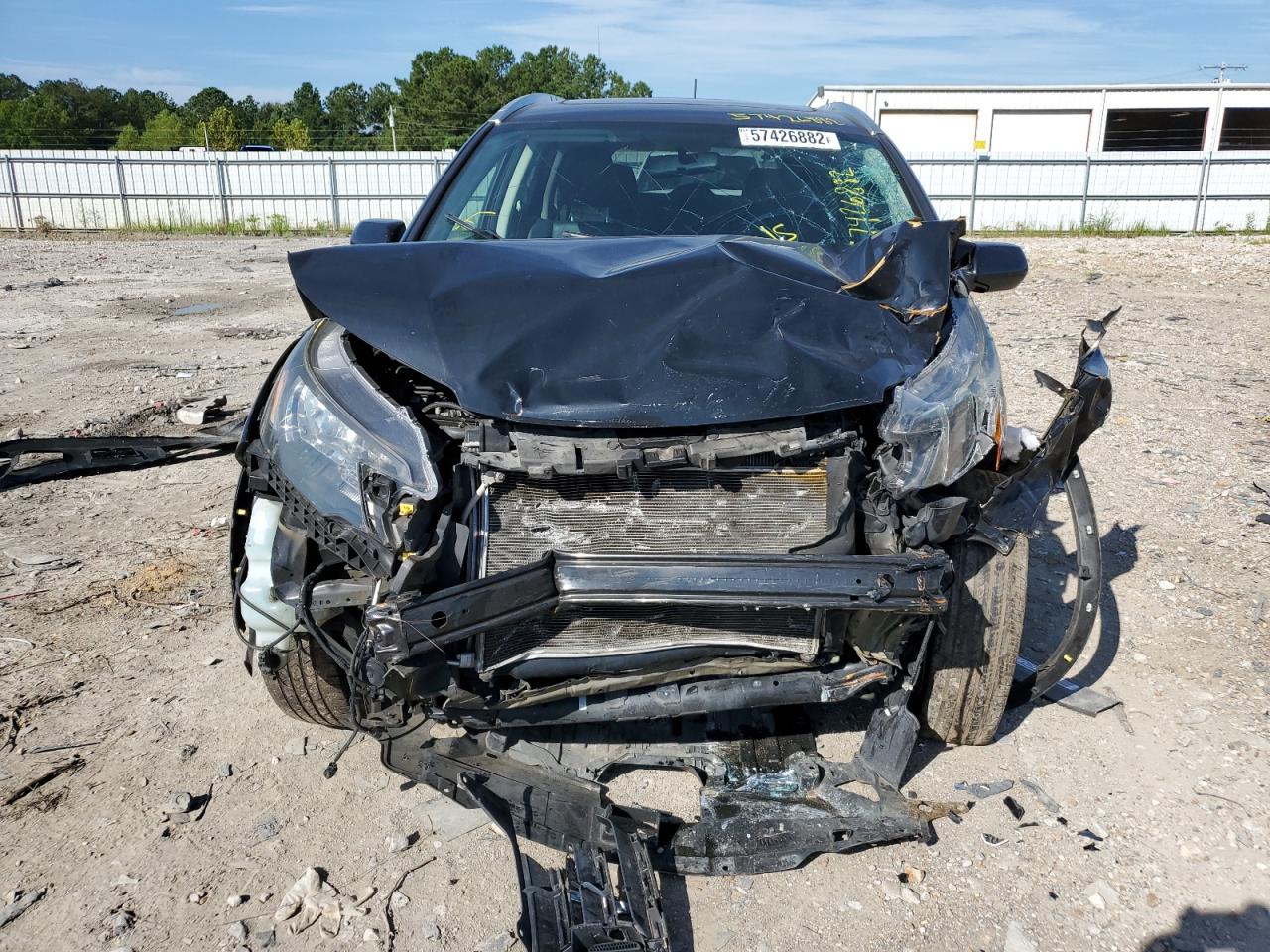 2013 Honda CR-V VIN 5J6RM3H75DL009628 Copart auction photo, front end / rear end damage thumbnail 9