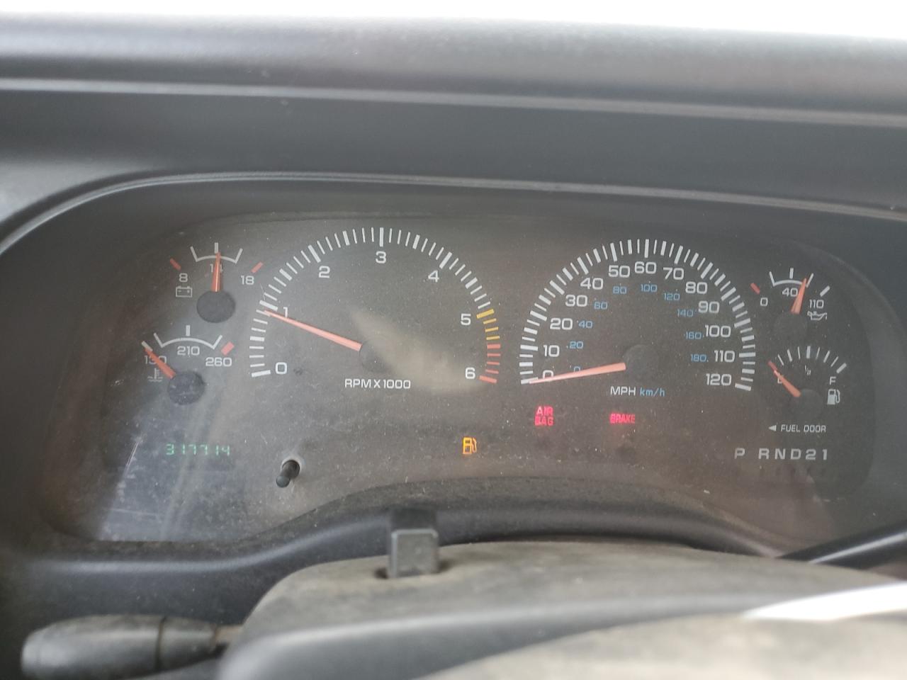 2000 Dodge Dakota VIN 1B7GL22XXYS538989 Copart auction photo, side / front end damage thumbnail 9