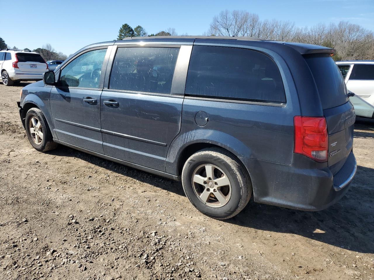 2013 Dodge Caravan VIN 2C4RDGCG0DR627824 Copart auction photo, front end / minor dent/scratches damage thumbnail 2