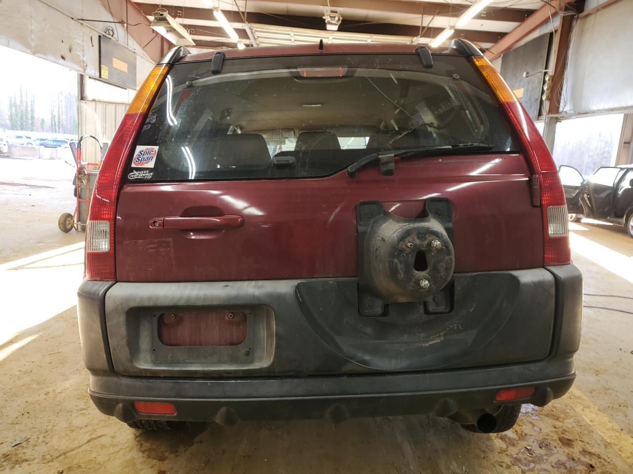 2004 Honda CR-V VIN JHLRD78444C023008 Copart auction photo, front end / undercarriage damage thumbnail 6