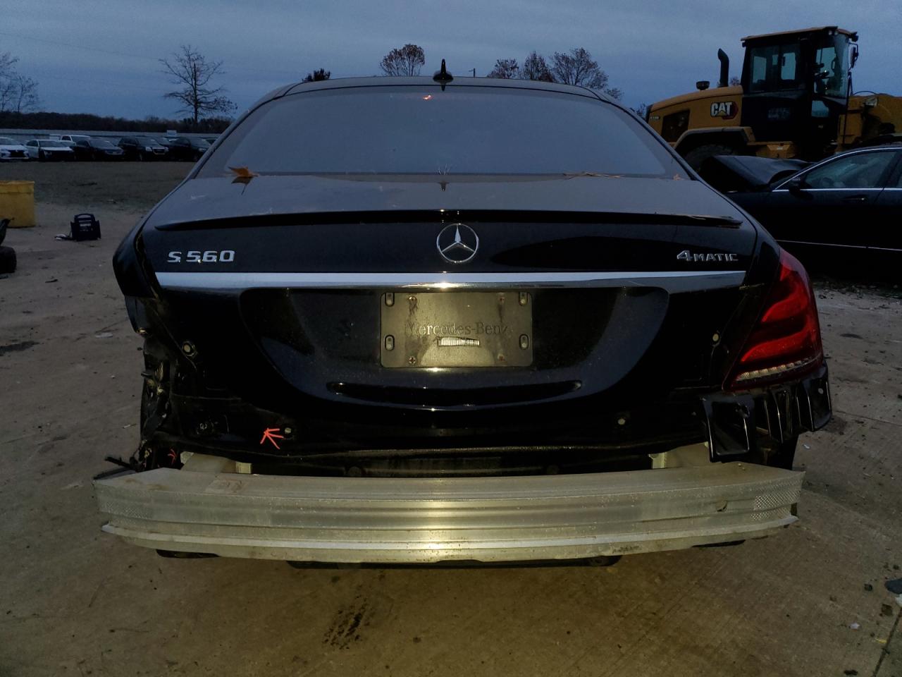 2019 Mercedes-Benz S-klasse VIN WDDUG8GB3KA432779 Copart auction photo, rear end damage thumbnail 6