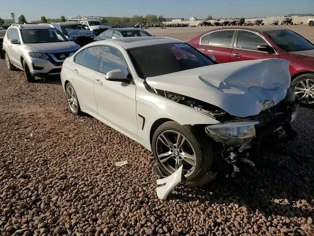 2015 BMW 4er VIN WBA4A5C51FGK15466 Copart auction photo, front end damage thumbnail 10