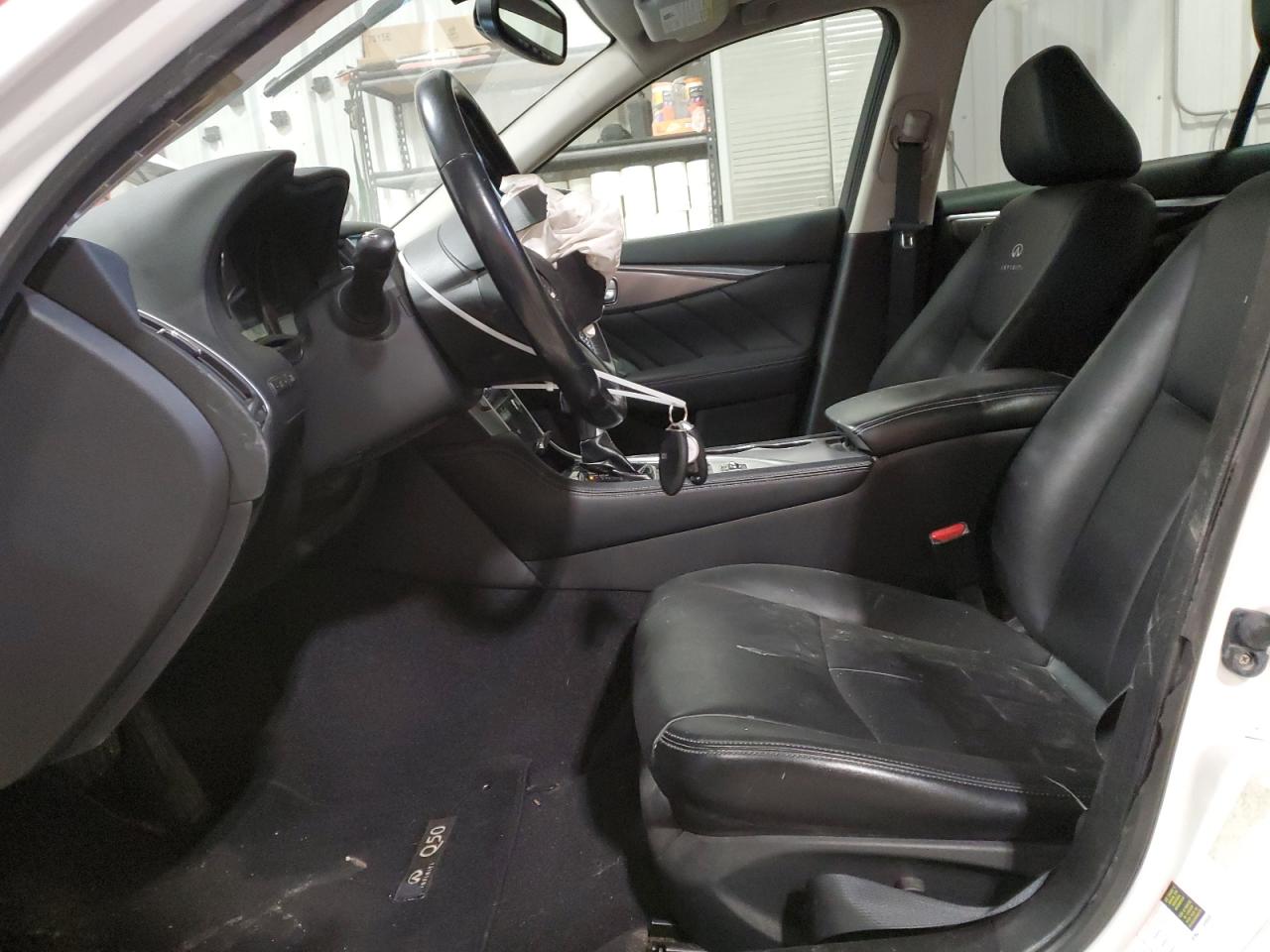 2014 Infiniti Q50 VIN JN1BV7AP3EM673589 Copart auction photo, front end damage thumbnail 7