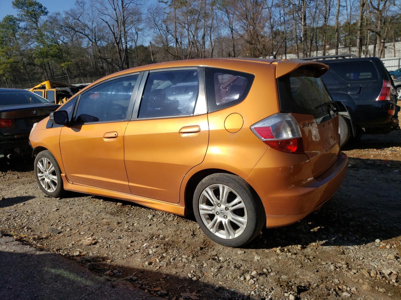 2009 Honda Fit VIN JHMGE88499S066343 Copart auction photo, front end damage thumbnail 2