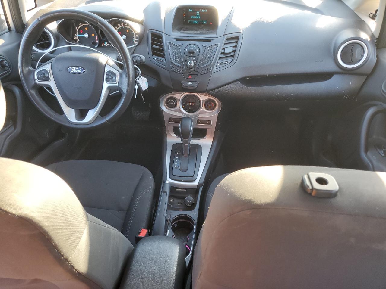 2014 Ford Fiesta VIN 3FADP4EJ1EM219386 Copart auction photo, undercarriage / all over damage thumbnail 8