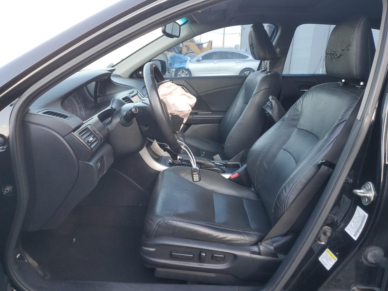 2014 Honda Accord VIN 1HGCR3F96EA011100 Copart auction photo, front end damage thumbnail 7