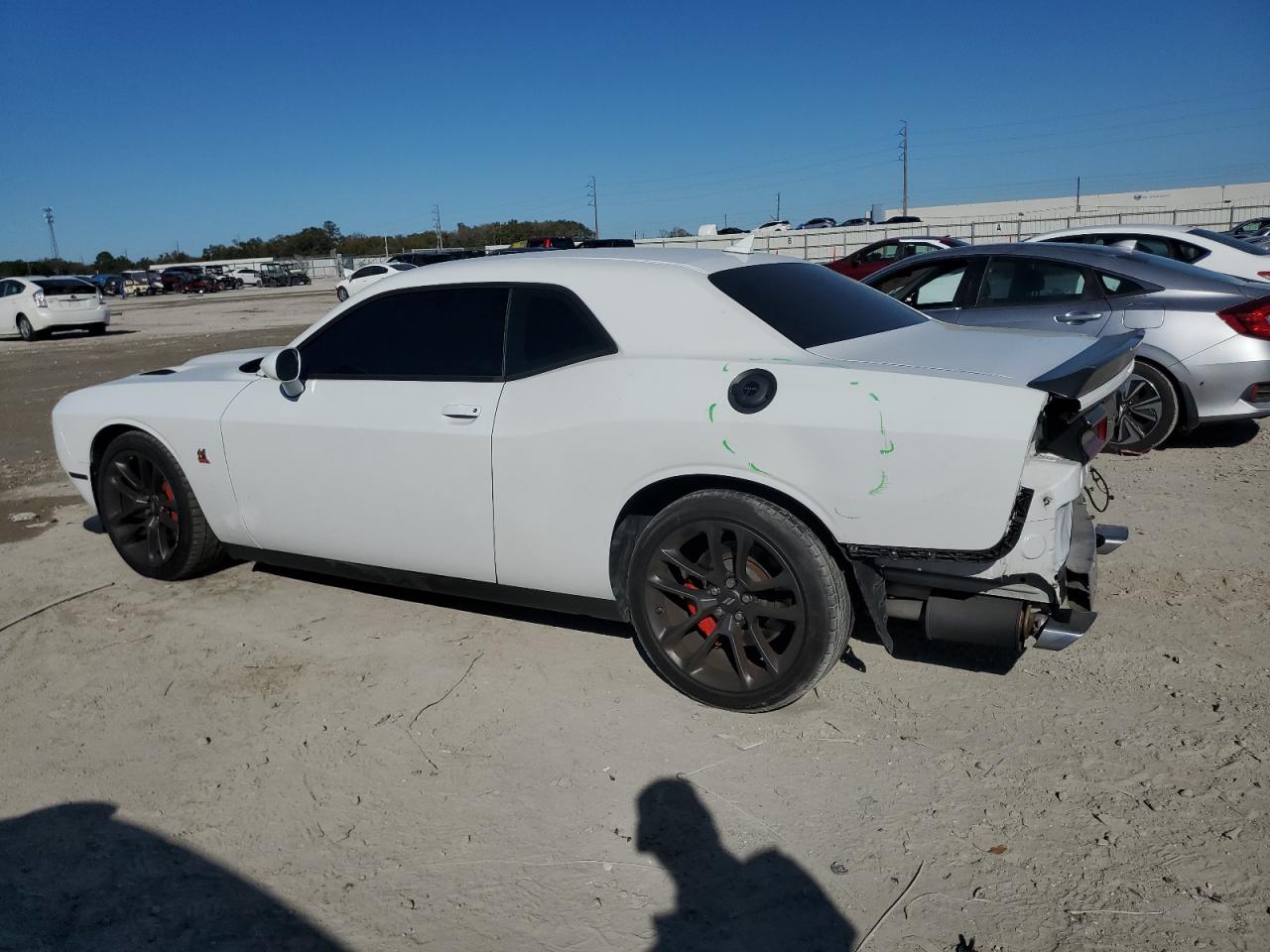 2021 Dodge Challenger VIN 2C3CDZFJ6MH597523 Copart auction photo, rear end damage thumbnail 2