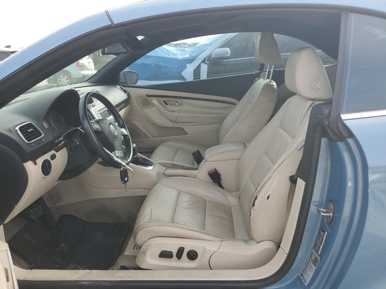 2009 Volkswagen Eos VIN WVWFA71F09V009624 Copart auction photo, side damage thumbnail 7