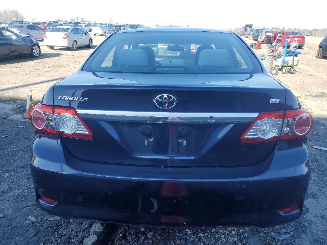 2011 Toyota Corolla VIN 2T1BU4EE3BC663385 Copart auction photo, side / front end damage thumbnail 6