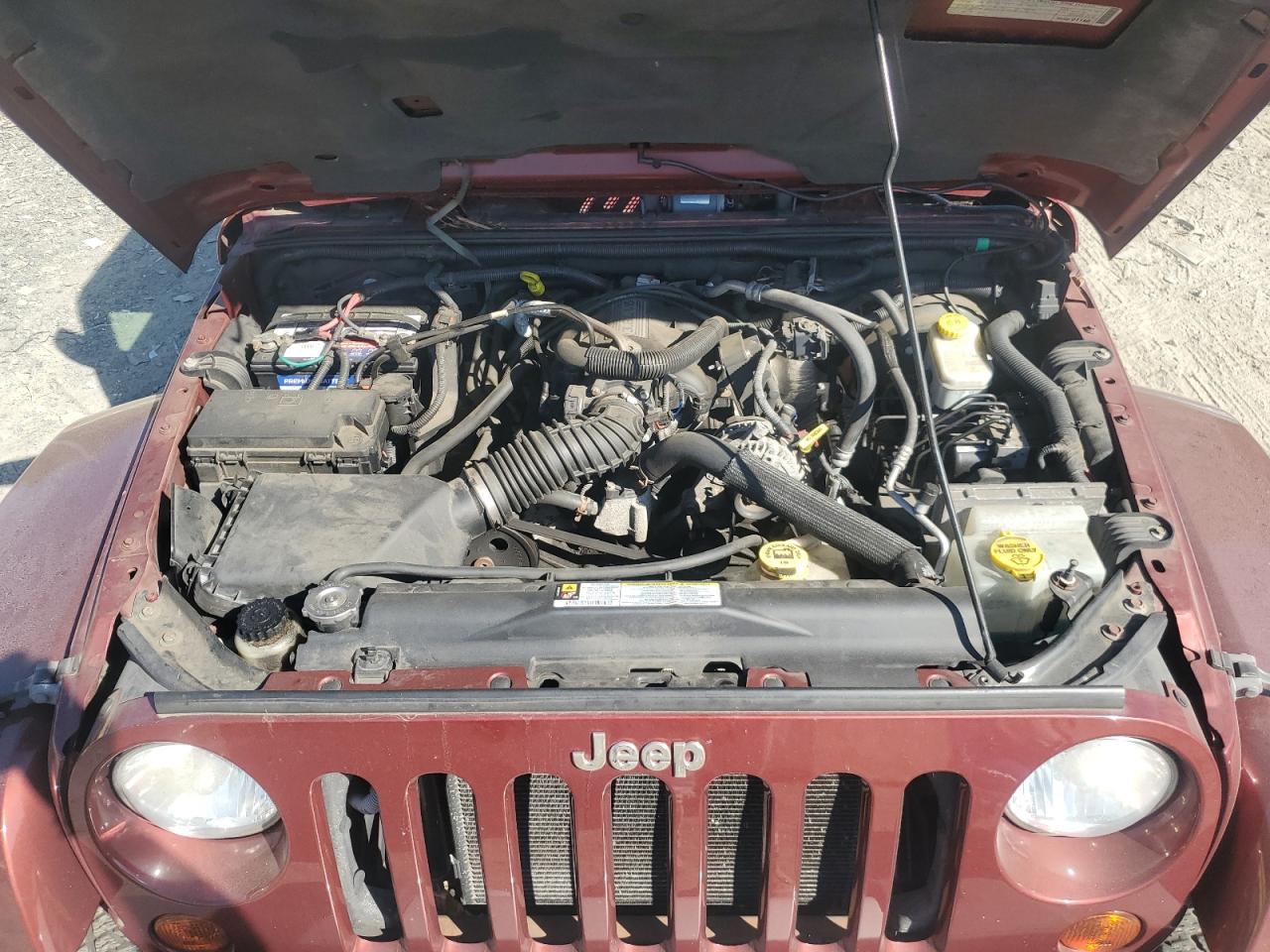 2010 Jeep Wrangler VIN 1J4GA5D16AL225139 Copart auction photo, mechanical damage thumbnail 12
