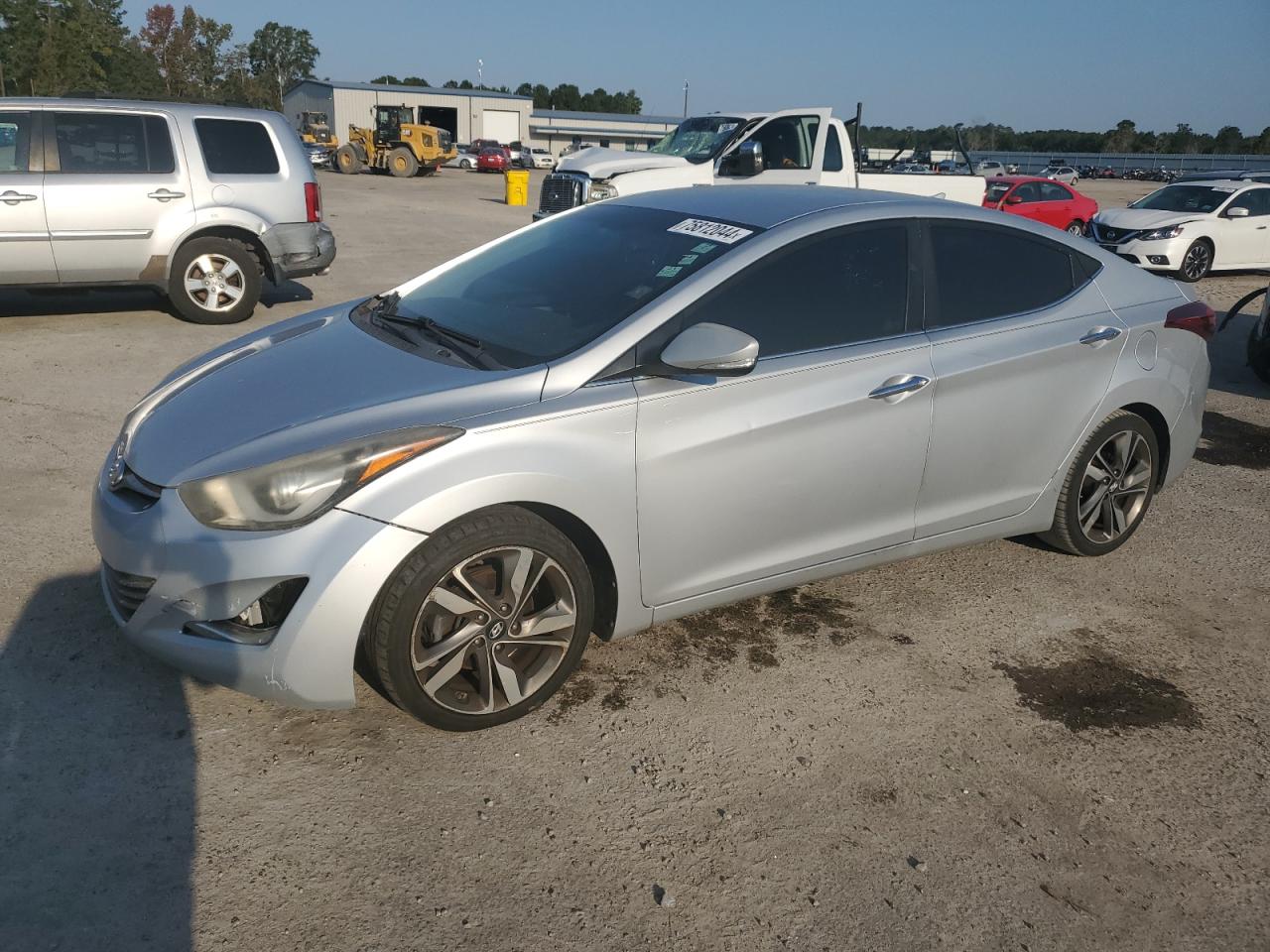 2014 Hyundai Elantra VIN 5NPDH4AE2EH457754
