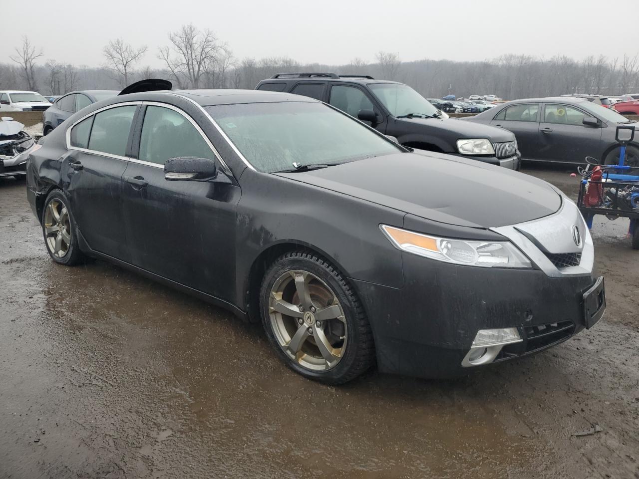 2011 Acura TL VIN 19UUA9F20BA000560 Copart auction photo, all over damage thumbnail 4