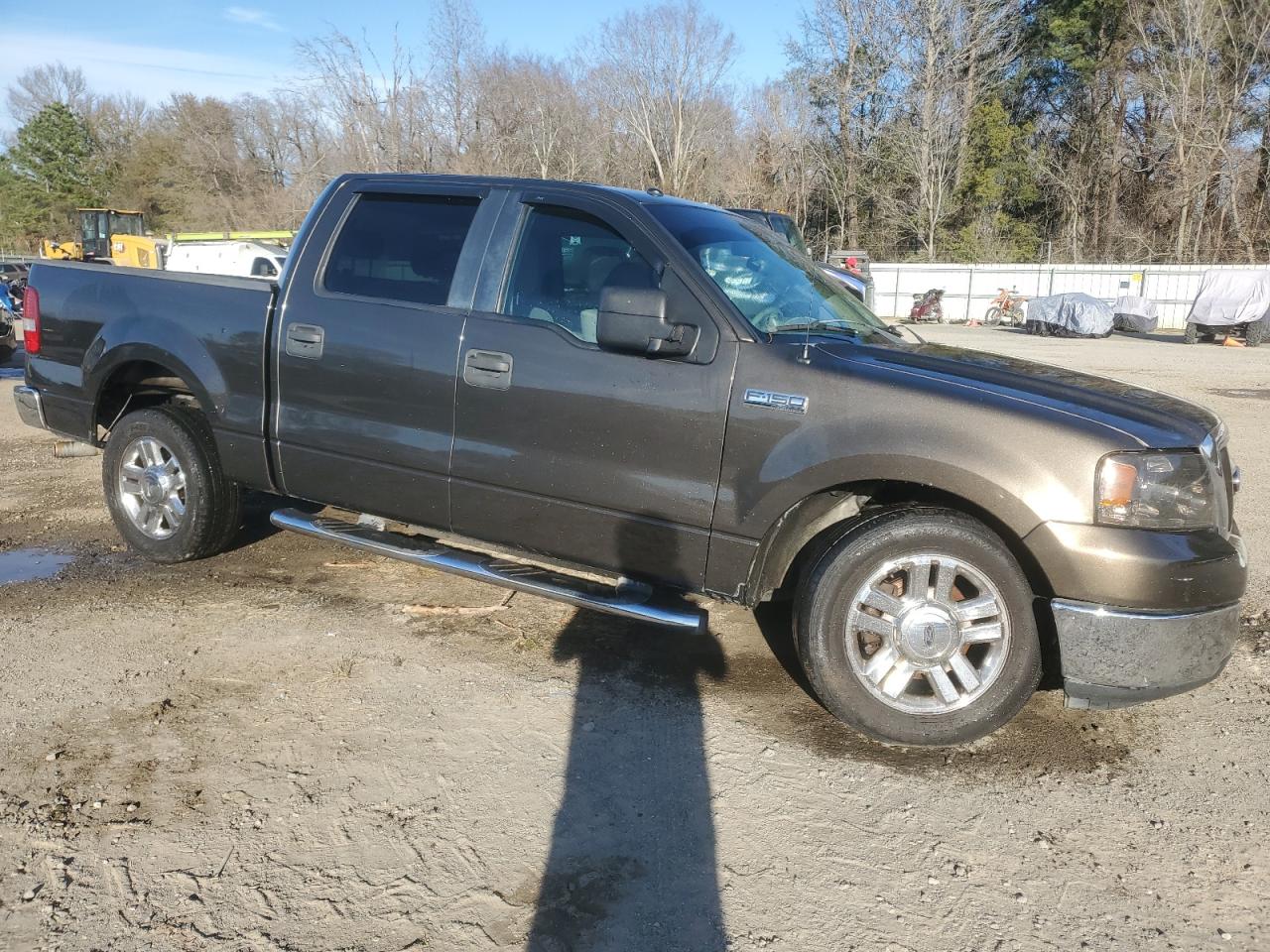 2008 Ford F-150 VIN 1FTRW12W38FB15309 Copart auction photo, front end / side damage thumbnail 4