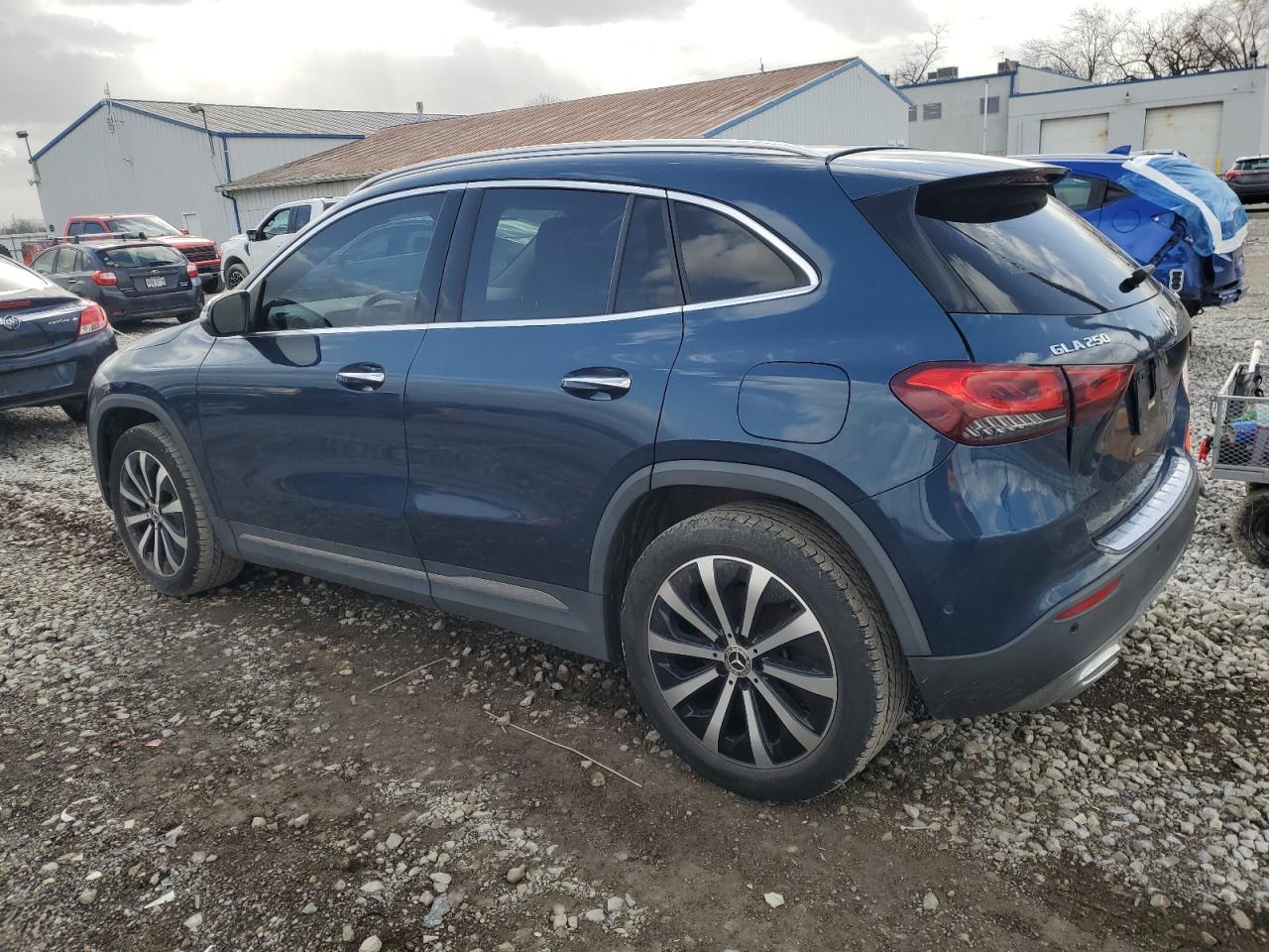 2021 Mercedes-Benz GLA-klasse VIN W1N4N4HB9MJ180734 Copart auction photo, rear end damage thumbnail 2