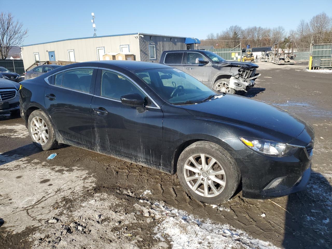 2016 Mazda 6 VIN JM1GJ1U5XG1418710 Copart auction photo, rear end / undercarriage damage thumbnail 4