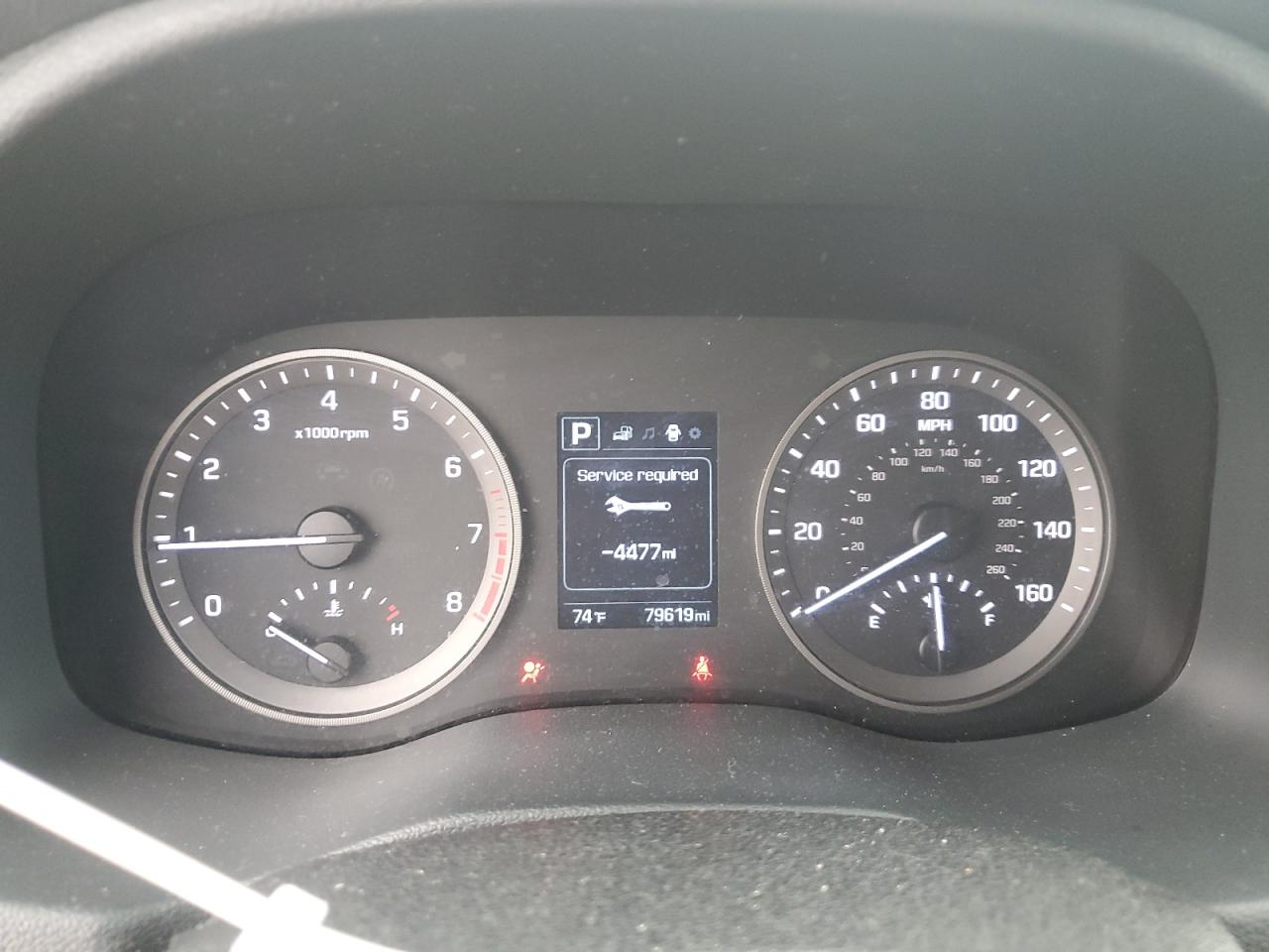 2017 Hyundai Tucson VIN KM8J33A43HU506209 Copart auction photo, front end damage thumbnail 9