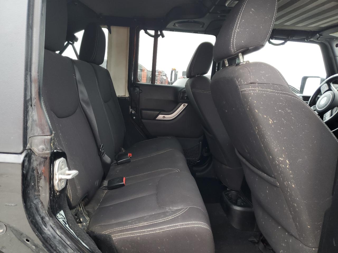2013 Jeep Wrangler VIN 1C4BJWEG4DL502934 Copart auction photo, all over damage thumbnail 10