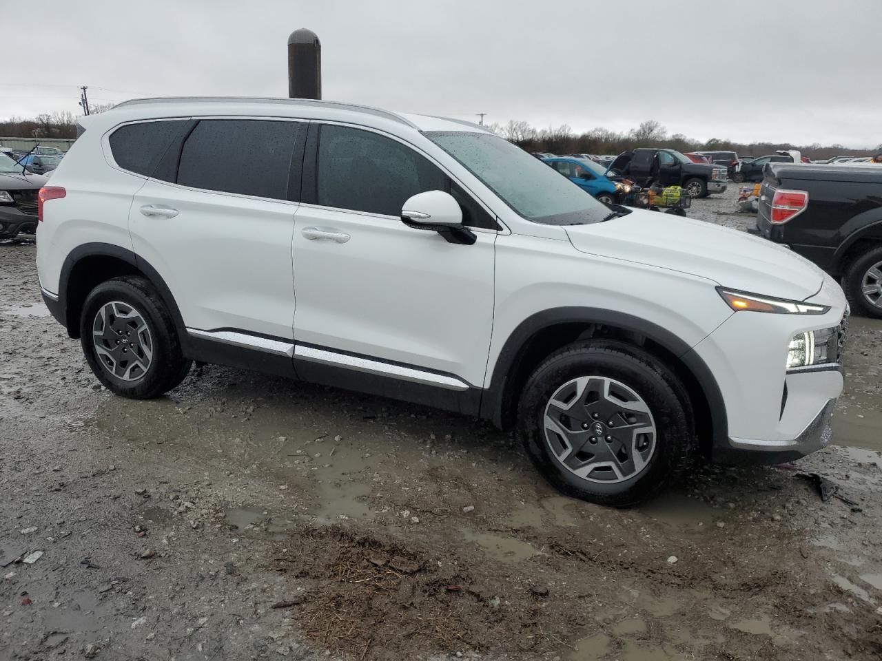 2023 Hyundai Santa Fe VIN 5NMS2DA10PH021510 Copart auction photo, rear end damage thumbnail 4
