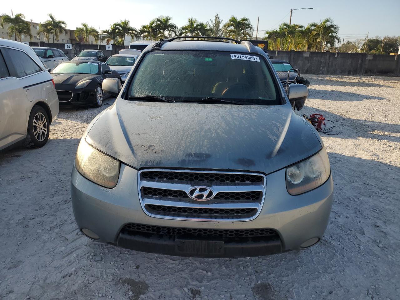2007 Hyundai Santa Fe VIN 5NMSH13E27H115787 Copart auction photo, rear end damage thumbnail 5
