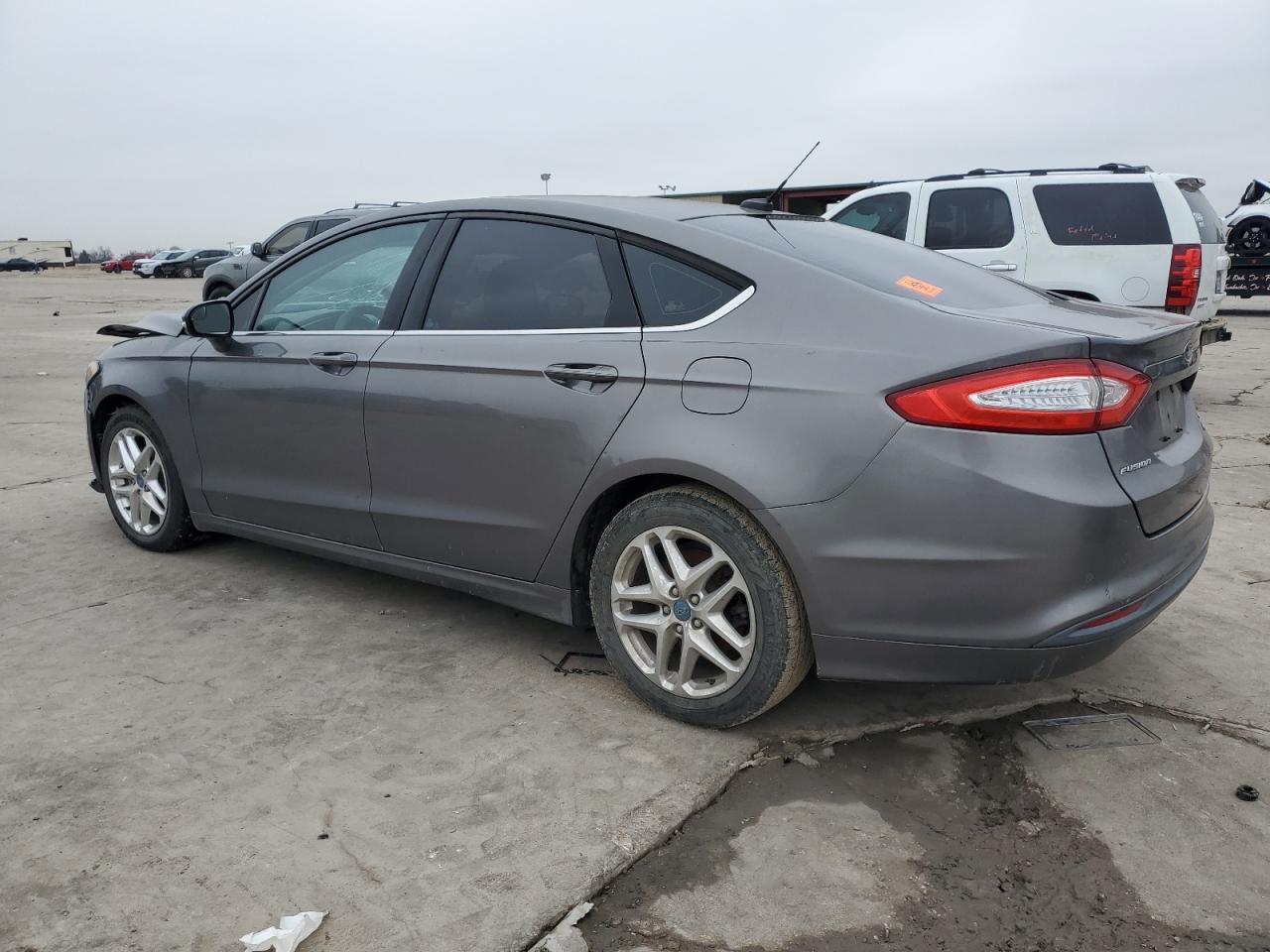 2013 Ford Fusion VIN 3FA6P0HR6DR273058 Copart auction photo, front end / side damage thumbnail 2