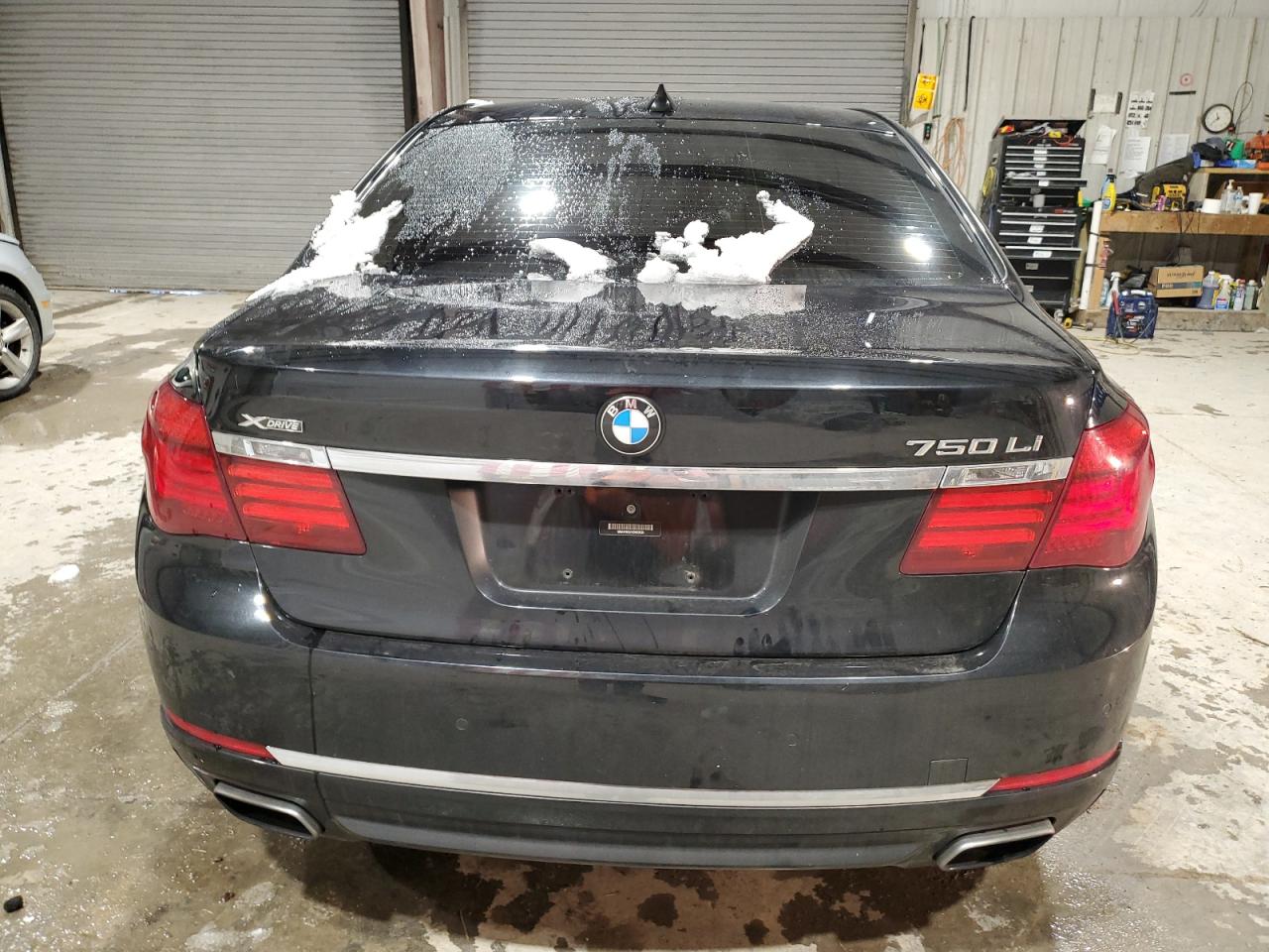 2014 BMW 7er VIN WBAYF8C51ED653635 Copart auction photo, mechanical damage thumbnail 6