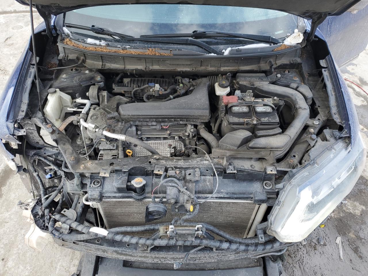 2017 Nissan Rogue VIN 5N1AT2MVXHC887285 Copart auction photo, front end / side damage thumbnail 12