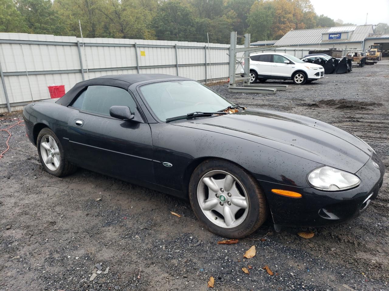 1997 Jaguar XK VIN SAJGX274XVC011755 Copart auction photo, side damage thumbnail 4