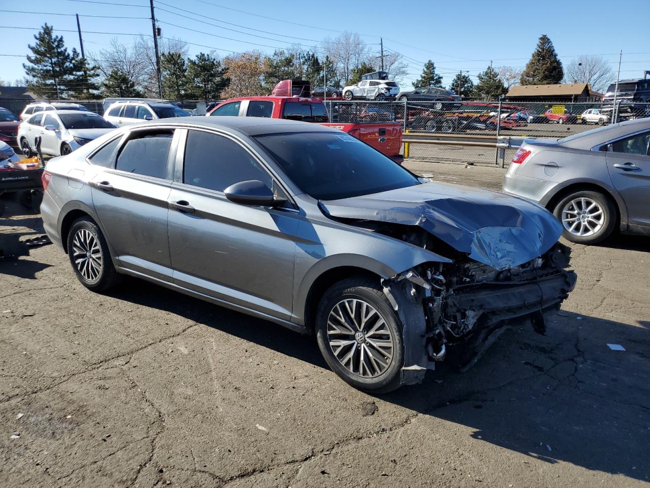 2021 Volkswagen Jetta VIN 3VWC57BU9MM032906 Copart auction photo, front end damage thumbnail 4