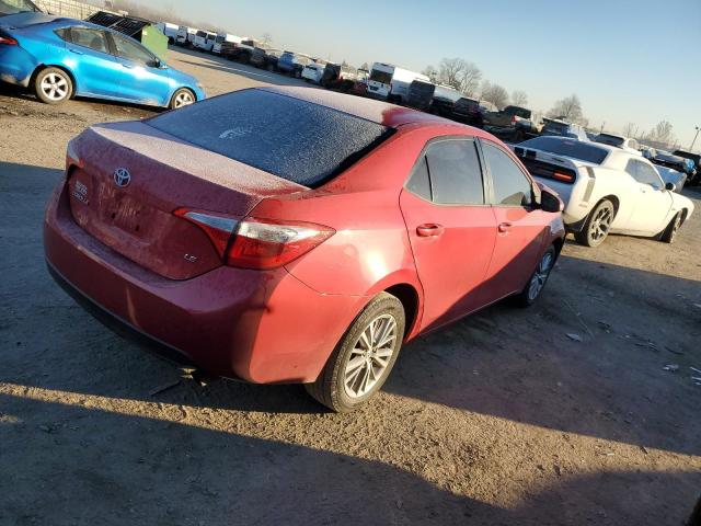 2015 Toyota Corolla VIN 2T1BURHE0FC274458 Copart auction photo, front end damage thumbnail 3