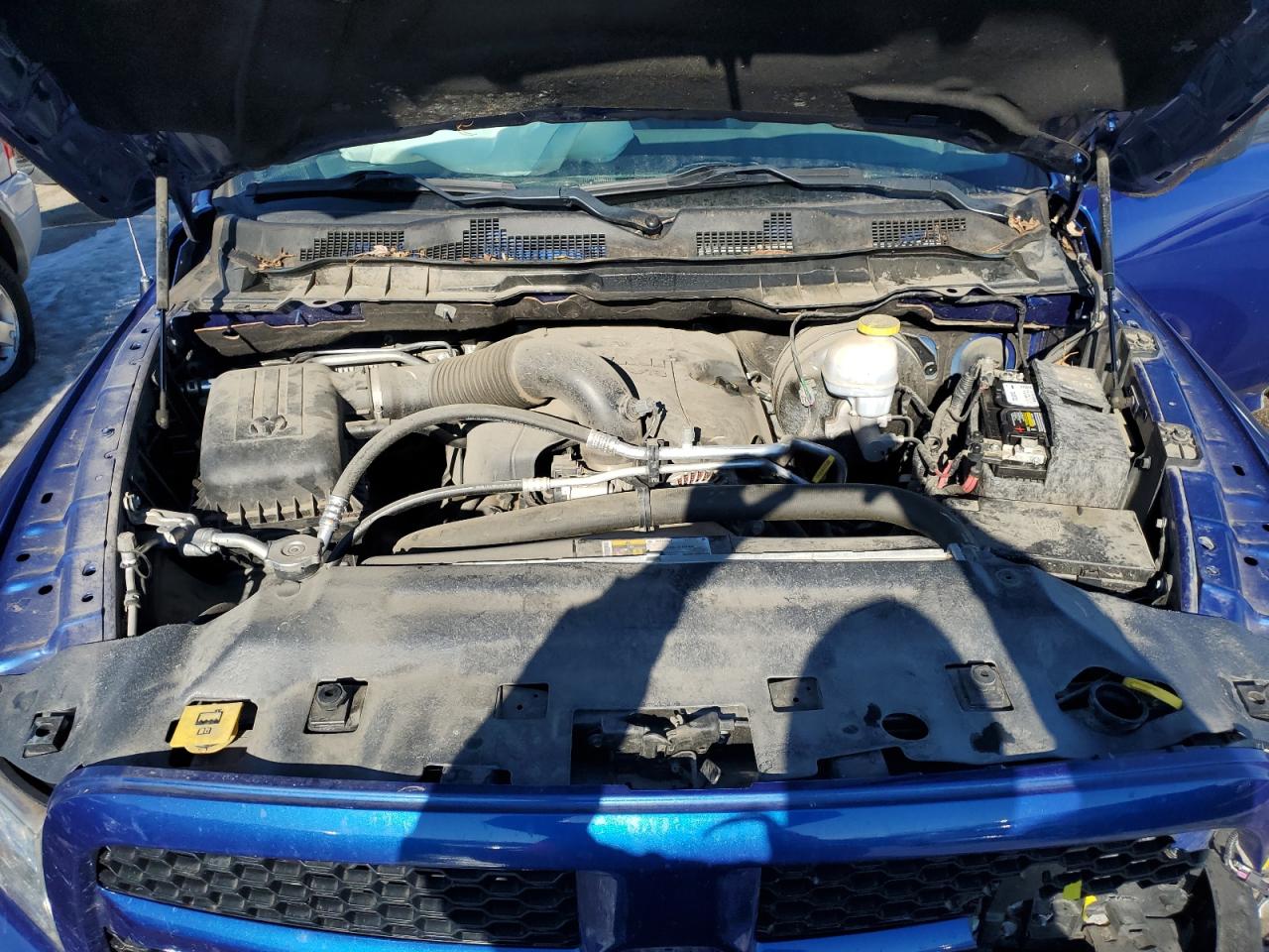 2018 RAM 1500 VIN 1C6RR7FT7JS308397 Copart auction photo, front end damage thumbnail 11