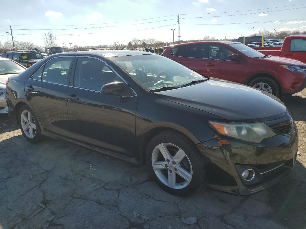 2012 Toyota Camry VIN 4T1BF1FK4CU189783 Copart auction photo, side / minor dent/scratches damage thumbnail 4