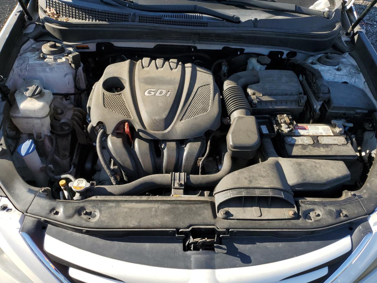 2014 Hyundai Sonata VIN 5NPEB4AC7EH828766 Copart auction photo, vandalism damage thumbnail 11