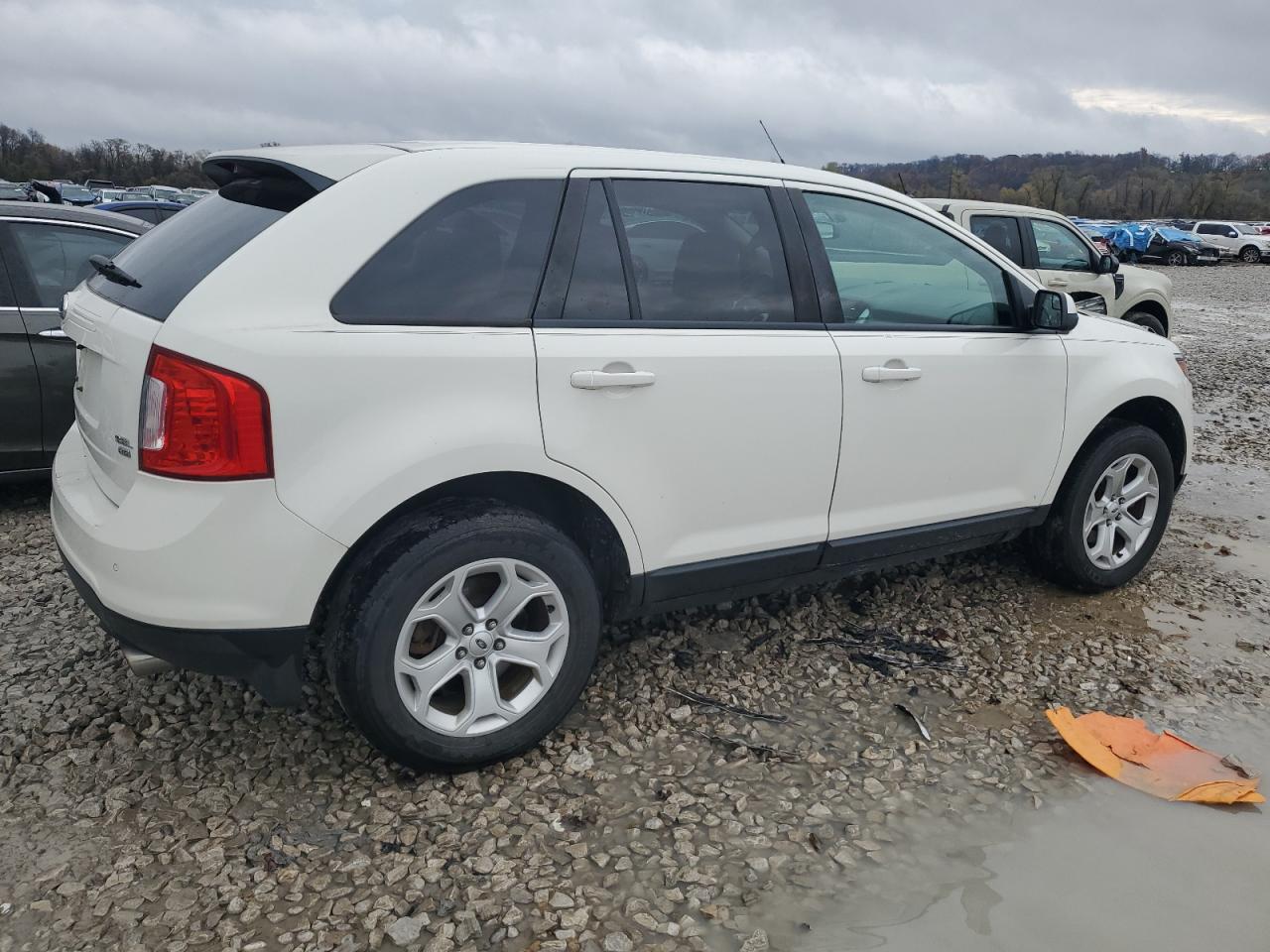 2012 Ford Edge VIN 2FMDK4JC1CBA91550 Copart auction photo, front end damage thumbnail 3