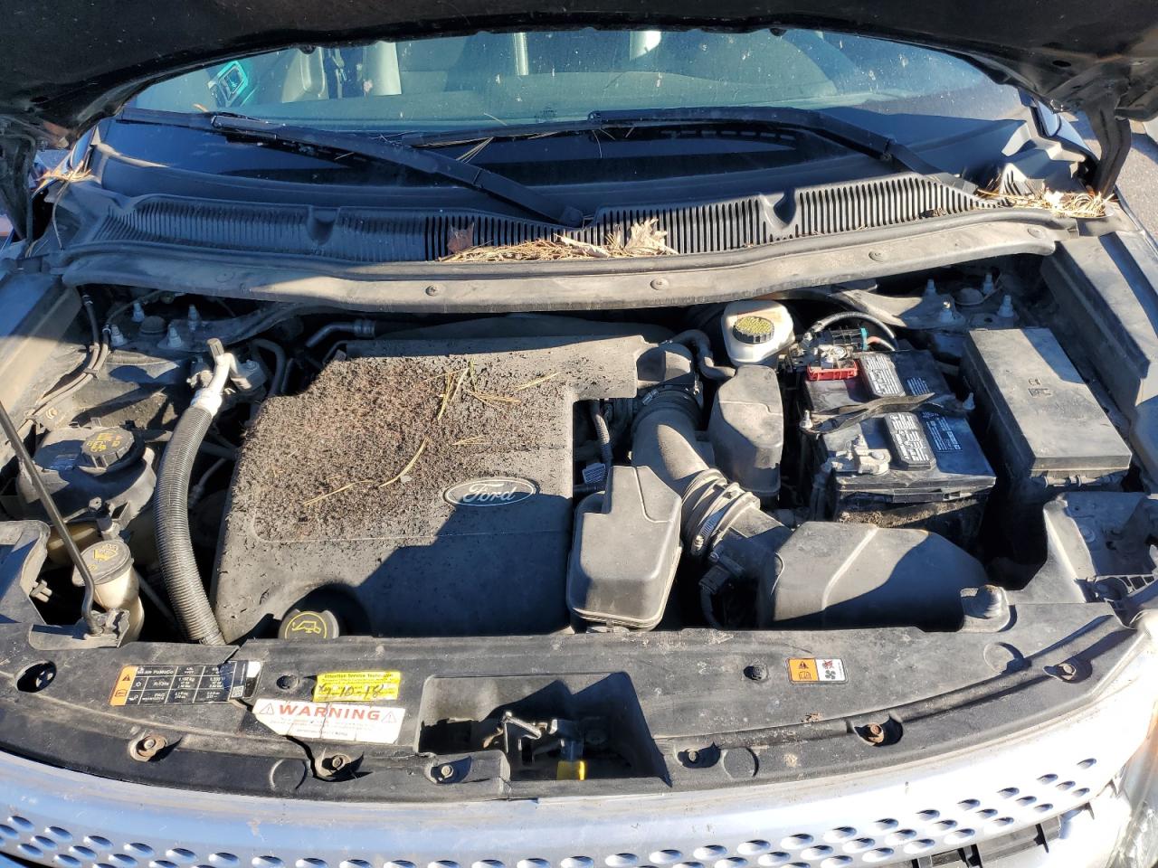 2015 Ford Explorer VIN 1FM5K8D86FGA31053 Copart auction photo, front end damage thumbnail 12