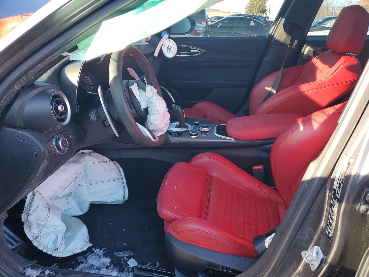 2022 Alfa Romeo Giulia VIN ZARFANBN0N7659259 Copart auction photo, all over damage thumbnail 7