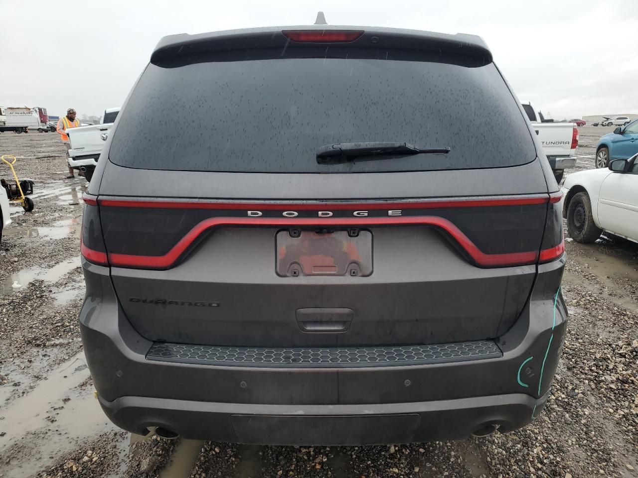 2016 Dodge Durango VIN 1C4RDHAG0GC359492 Copart auction photo, rear end / undercarriage damage thumbnail 6