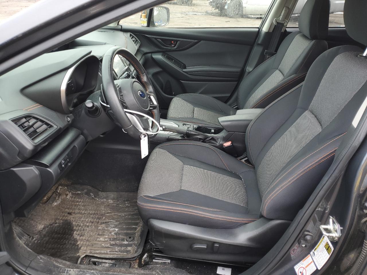 2020 Subaru XV VIN JF2GTAEC5LH258343 Copart auction photo, rear end / hail damage thumbnail 7