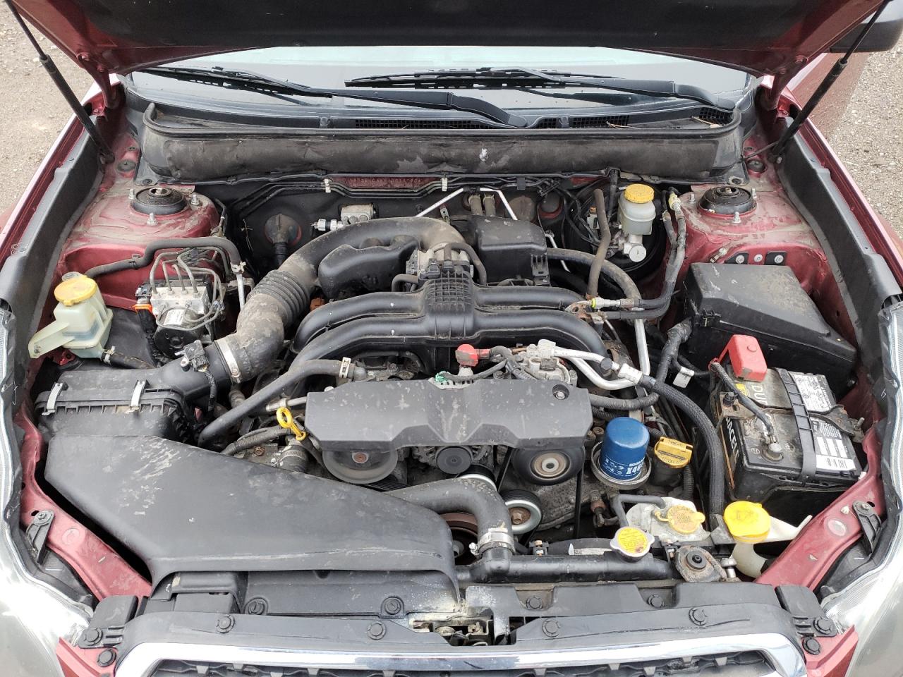 2014 Subaru Legacy VIN 4S3BMCA69E3013790 Copart auction photo, hail damage thumbnail 11