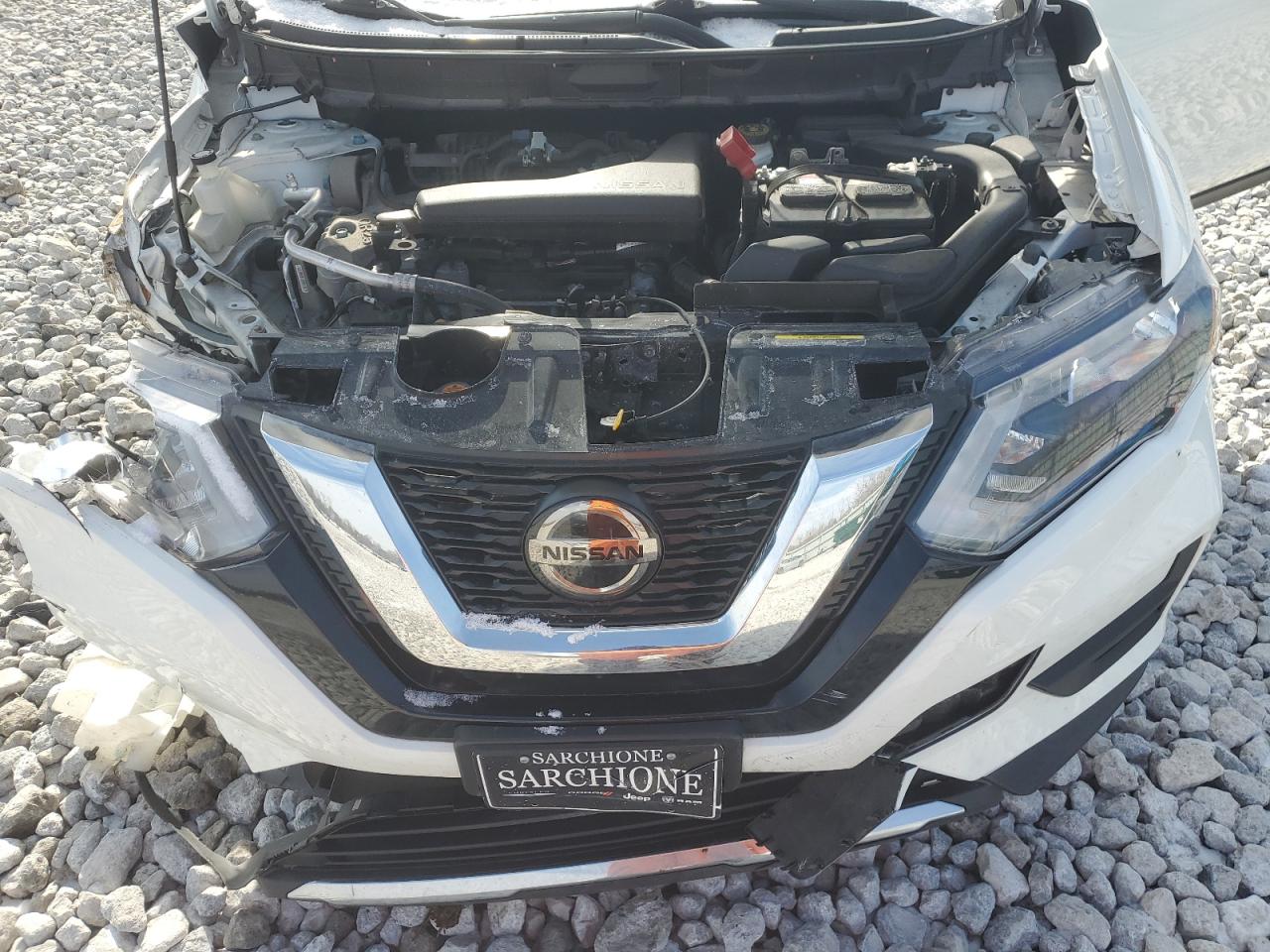 2020 Nissan Rogue VIN KNMAT2MV8LP518088 Copart auction photo, front end / undercarriage damage thumbnail 14