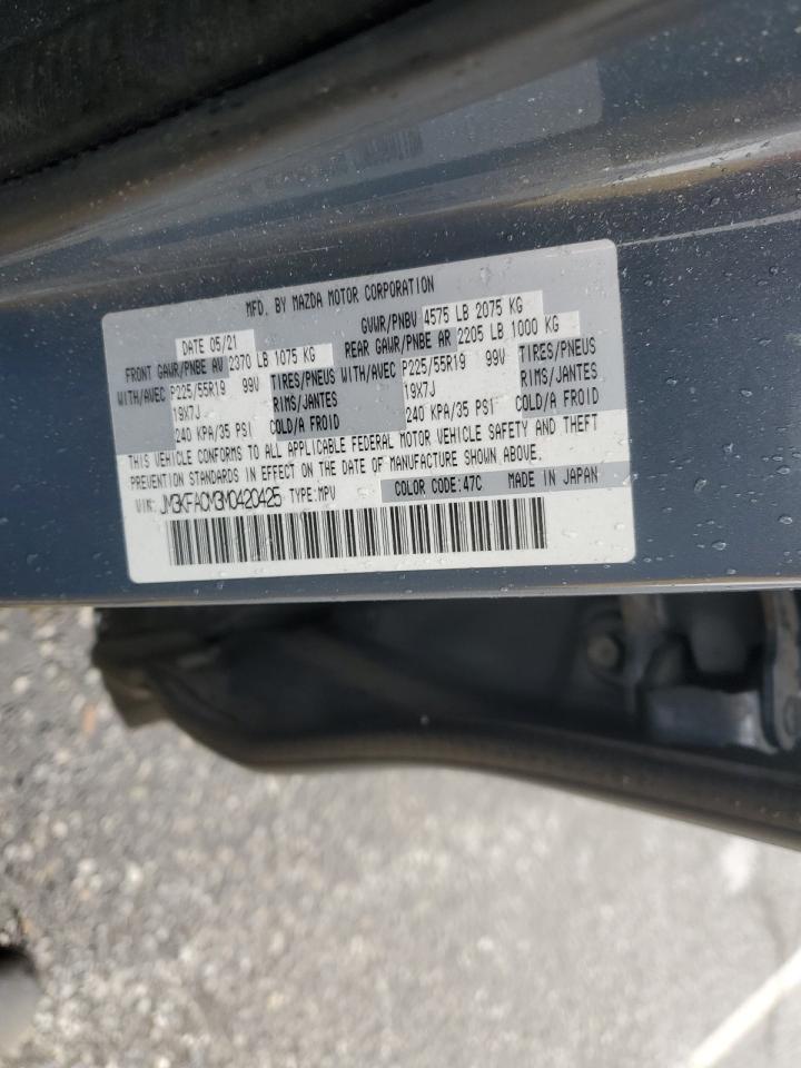 2021 Mazda CX-5 VIN JM3KFACM3M0420425 Copart auction photo, front end damage thumbnail 14