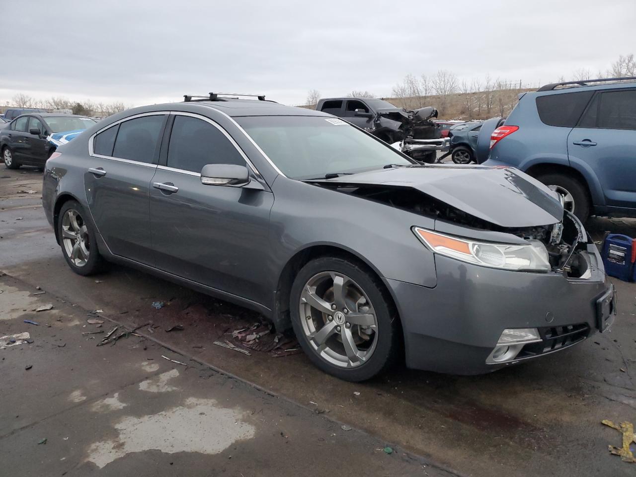 2011 Acura TL VIN 19UUA9F55BA000001 Copart auction photo, front end damage thumbnail 4