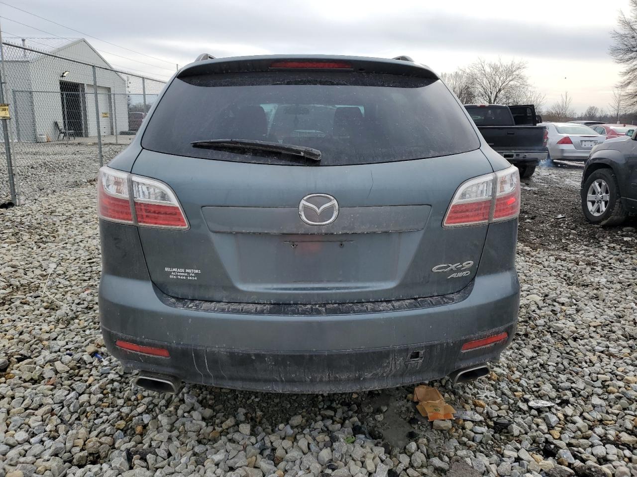 2010 Mazda CX-9 VIN JM3TB3MVXA0209818 Copart auction photo, front end / mechanical damage thumbnail 6