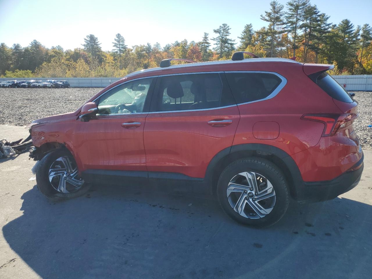 2023 Hyundai Santa Fe VIN 5NMS2DAJ8PH537680 Copart auction photo, front end damage thumbnail 2
