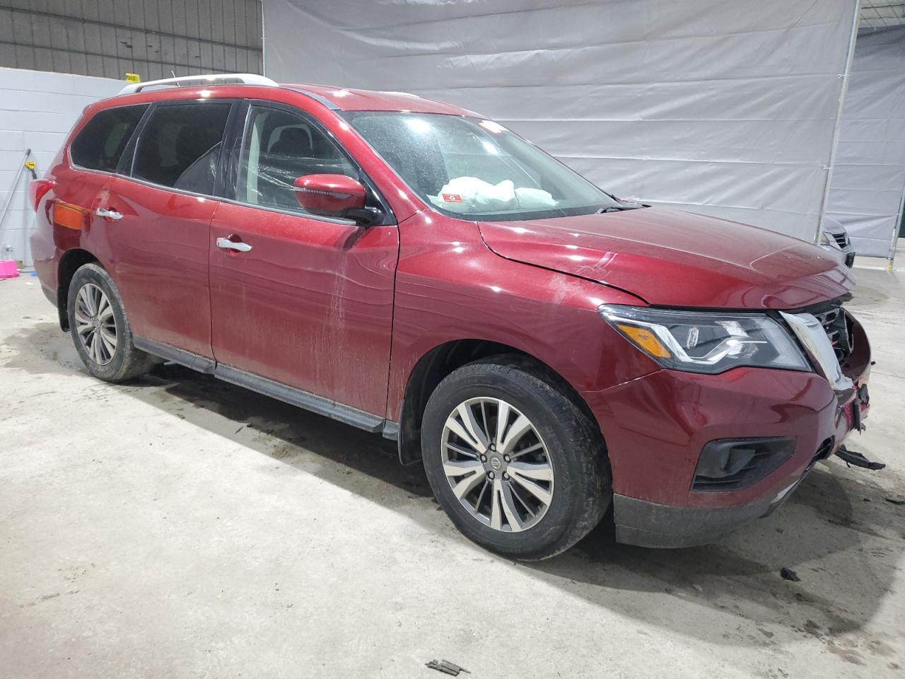 2018 Nissan Pathfinder VIN 5N1DR2MM0JC648126 Copart auction photo, front end damage thumbnail 4