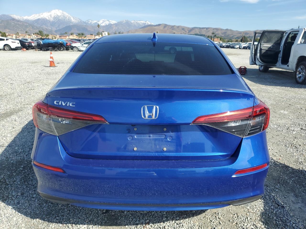 2022 Honda Civic VIN 2HGFE1F71NH312225 Copart auction photo, side damage thumbnail 6