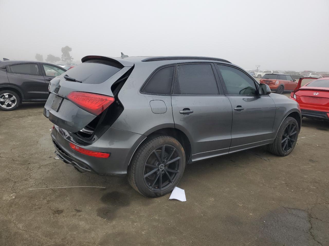 2017 Audi Q5 VIN WA1D7AFP5HA075493 Copart auction photo, rear end damage thumbnail 3