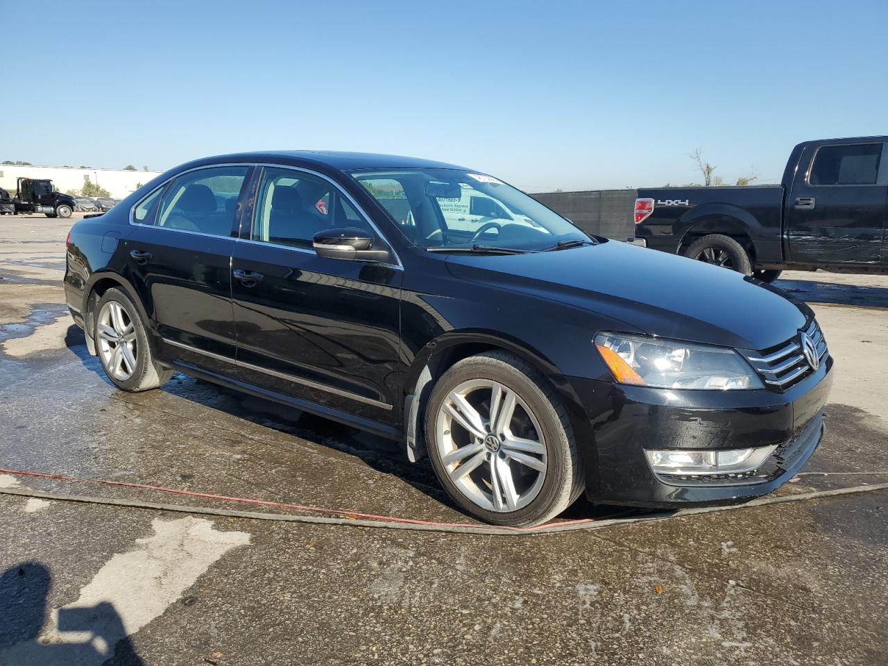 2015 Volkswagen Passat VIN 1VWBT7A39FC059845 Copart auction photo, rear end / front end damage thumbnail 4