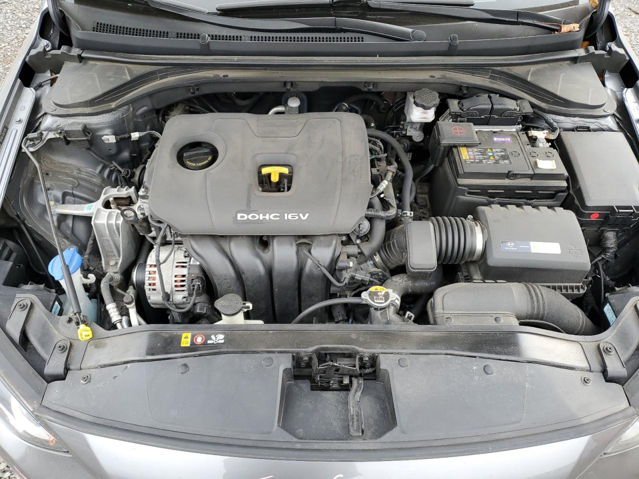 2018 Hyundai Elantra VIN 5NPD84LF6JH279394 Copart auction photo, rear end damage thumbnail 11